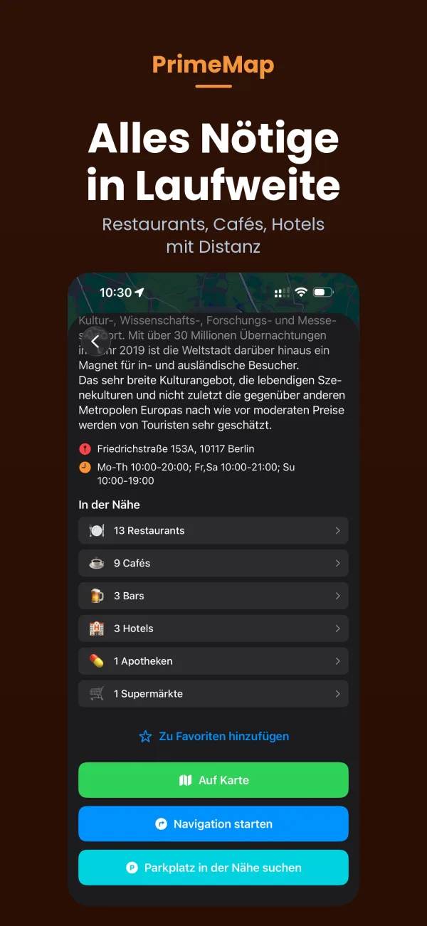 PrimeMap Detailansicht – Wikipedia-Infos zu historischen Orten